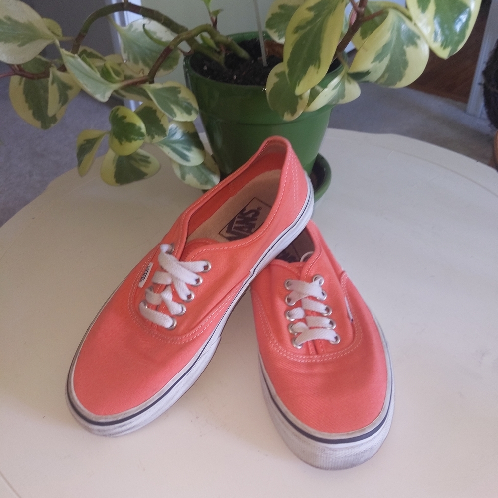Vans Salmon Pink Low Tops